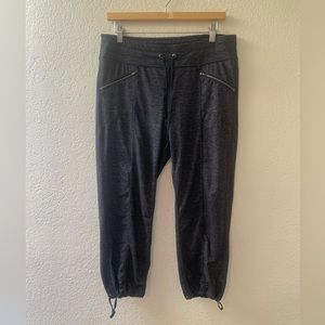 Athleta size medium grey sweats pants leggings yoga athletic work out